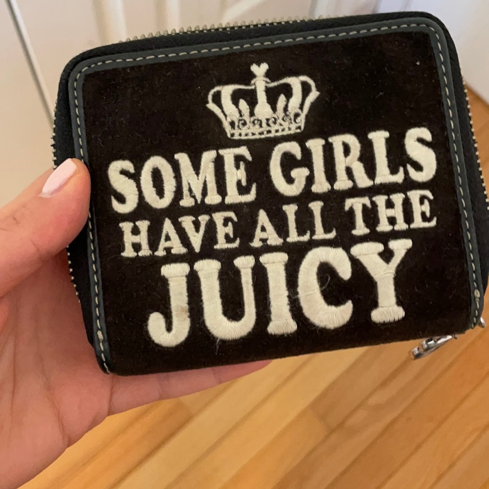 Black juicy couture wallet
